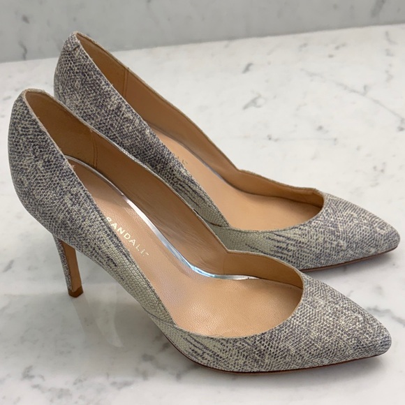 Loeffler Randall Shoes - Loeffler Randall Snakeskin Pattern Heels